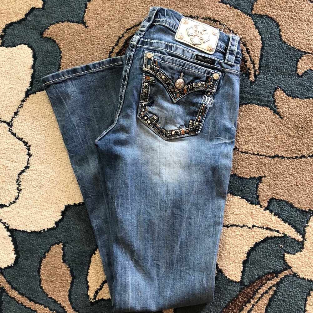 Miss Me boot cut mid-rise